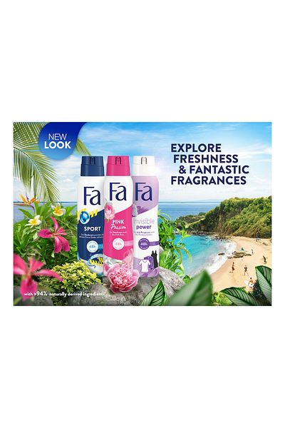 Fa Aqua Deodorant Spray Value Pack 2 x 150 ml
