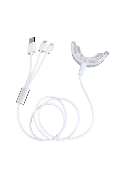 Choice جهاز تبييض الأسنان الذكي المزود بضوء أزرق LED، ومُسرّع لتبييض الأسنان،...