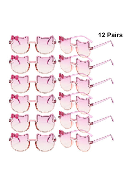 Choice كما هو موضح في الصورة، 12 زوجًا من النظارات الشمسية البرتقالية اللطيفة...