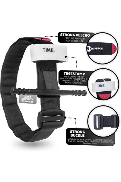 Choice1 عاصبة معدات خارجية ضمادة مرنة بطانية إسعافات أولية بطانية حرارية عاصب...