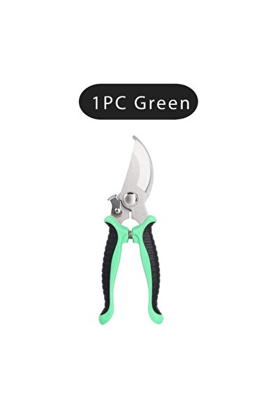 Choice Green Pruner Garden Scissors Professional Sharp Bypass Pruning Shears Tree Trimmers Secateurs Hand C