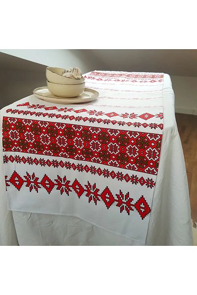 Kotonia Home Față de masă decorativă Kotonia Home - Rustic, 100% bumbac 45x160 cm, T01