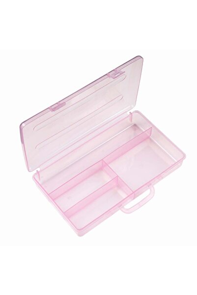SensoPRO Milano Κουτί Μανικιούρ με Διαμερίσματα - 4 Θέσεις, Γλυκό Ροζ