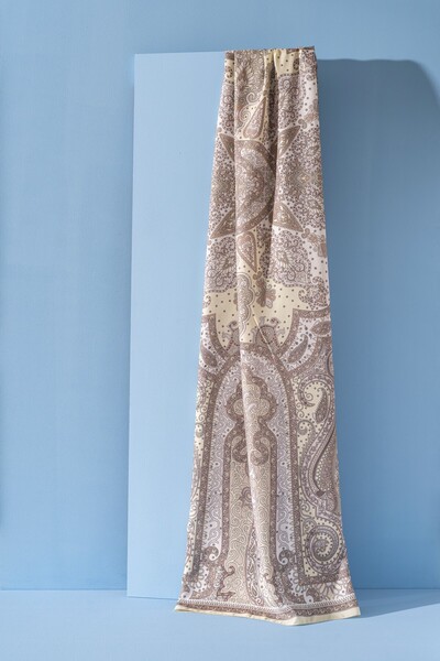 JAWEL Kadın Etnik Desen Soft Tlos Şal