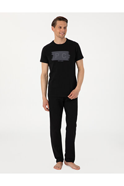 Pierre Cardin Siyah Kısakol Pijama Takımı 50314417-001