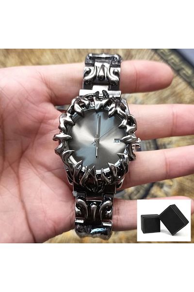 Choice Silver with box Classic Retro Claw alabaster Style Y2K Watches For Men European and American Watch F