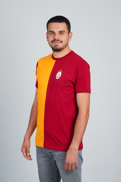 Galatasaray Orijinal 5 Yıldız Parçalı Forma T-shırt 5 Yıldız Ahşap Kutulu