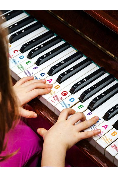 Choice YX-WJT-001-1-QQ 1 set of transparent piano keyboard sticker 88/76/61/54/49/37 key five-line spectrum