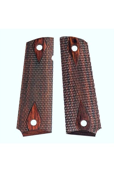 Choice Pair of handles Classics 1911 Mahogany Patch, Hand-held Non-slip Handle, Wooden Handle, Non-slip, Co
