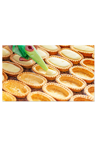 StoryGift Romania Tablou Canvas Minitarte Delicioase O Gustare Dulce Si Croca...