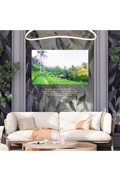 StoryGift Romania Canvas Print Tegalalang, Rice Terraces of Bali, Indonesia, above, agriculture, landscape 4