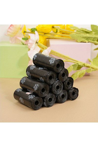 Choice black 180pcs/12Rolls Thick Dog Poop Bags, Leak Proof Pet Waste Bag For Dog Outdoor Walking