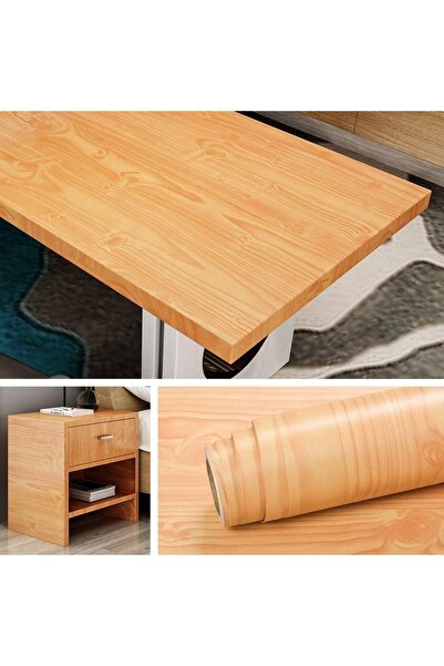 Choice ملصق حائط من الفينيل المقاوم للماء من خشب الكرز بعرض 50 سم من YTM مقاس...