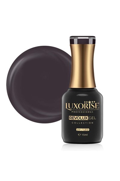 LUXORISE Полуперманентен лак за нокти Revolux, цвят Bitter Gray 15 мл