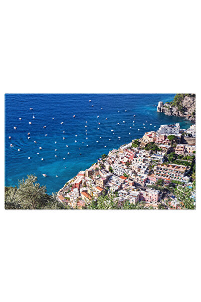 StoryGift Romania Tablou Canvas Plaja Paradis Gidaki Pe Insula Ithaca Gidaki,...