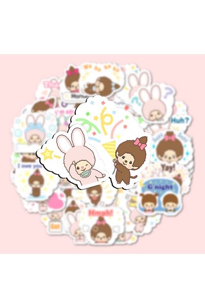 Choice 6x5.2x0.5cm Dj-91 120/80/40pcs Cute Cartoon Chimutan Stickers For Laptop Water Bottle Luggage Noteb