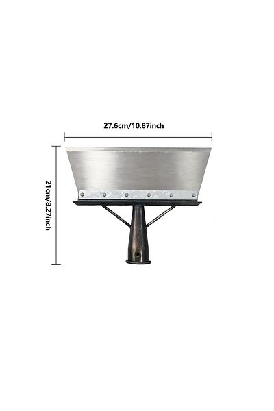 Choice Big Metal Weeding Shovel Stainless Steel De-icing Shovel Multi-function Outdoor Garden Shovel Agricu