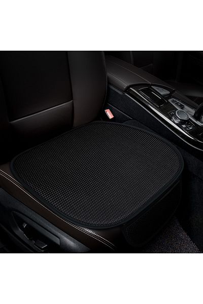 Choice Black square cushion Non-Slip Car Seat Pad for Summer Breathable and Refreshing Anti-Slip Cotton Car