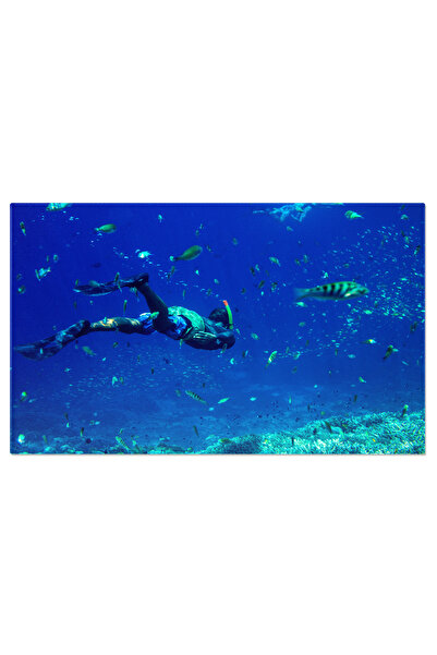 StoryGift Romania Tablou Canvas - Snorkeling In Paradis - Bucurii Subacvatice