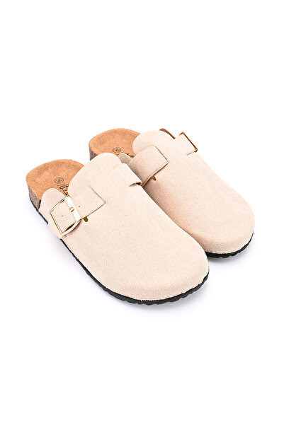 Tmall Women's Casual Slippers, Made Of Eco-friendly Suede, Sa48, Beige