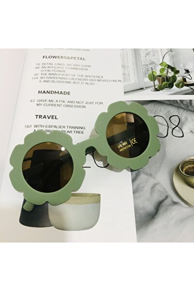 Choice1 green 2023 new cute children's frosted glasses color series baby sung...