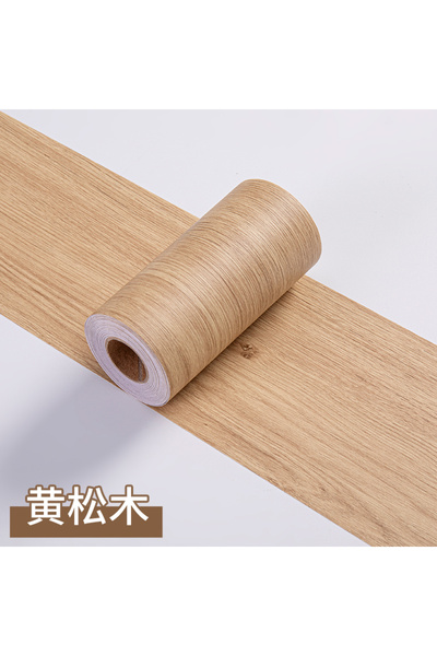 Choice ملصقات حائط سميكة من خشب الصنوبر البونديروسا، لفة واحدة، بتصميم حبيبات...