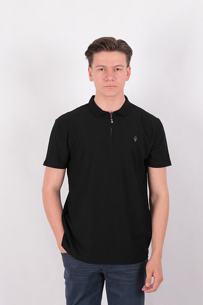 Five Pocket Fp25b2111 Ανδρικό μπλουζάκι με γιακά πόλο με φερμουάρ