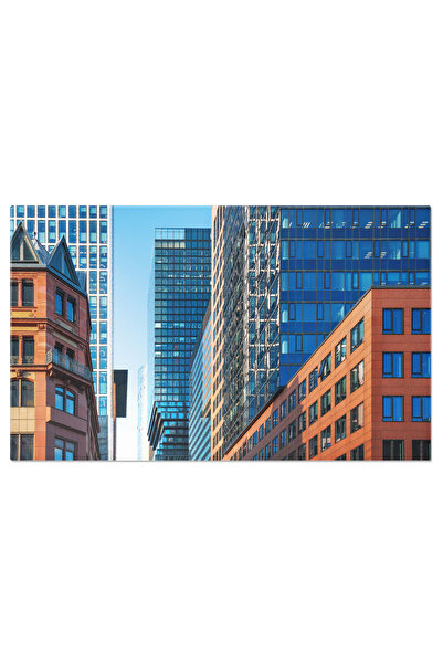 StoryGift Romania Tablou Canvas Zona De Afaceri Moderna In Districtul Bancar ...
