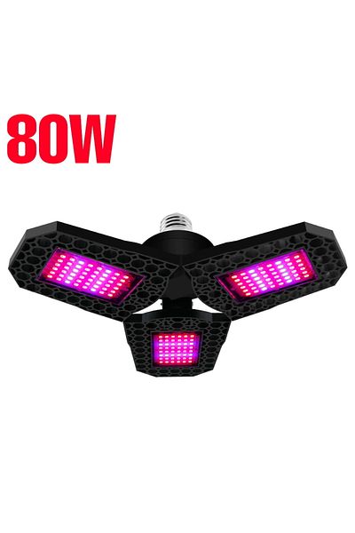 Choice E27-E26 80W-144leds E27 LED Plant Grow Lights Full Spectrum Phytolamp Flower Seeds Hydroponics Growt