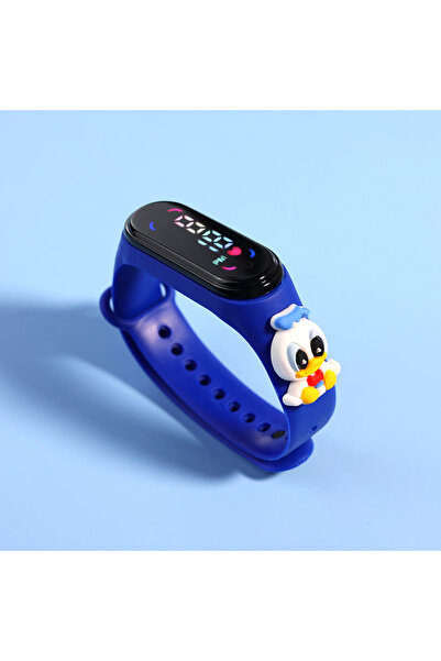 Choice Color blue tly Fashion Mickey Children Watches For Girls Electronic Bracelet Sports Touch LED Spider