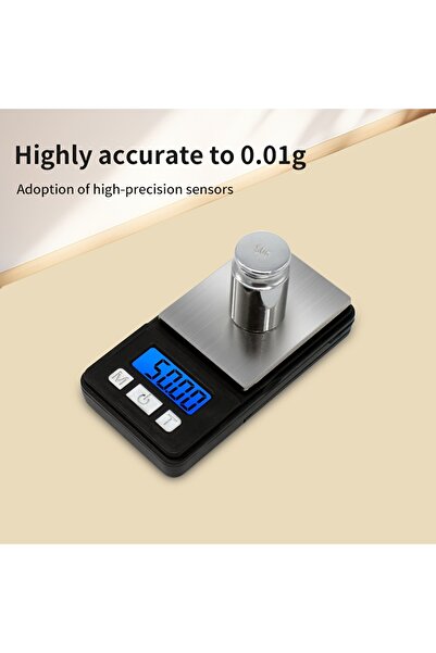Choice1 200G-0.01 FODWET 0.01g Precision Mini Digital Scale with LCD Backligh...