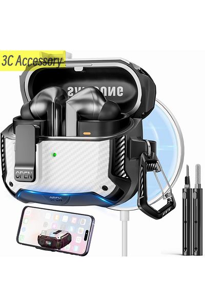 Choice For Buds3 Pro Case with pen 2025 New Phone Stand Case For Samsung Galaxy Buds 3 Pro Case With Secure