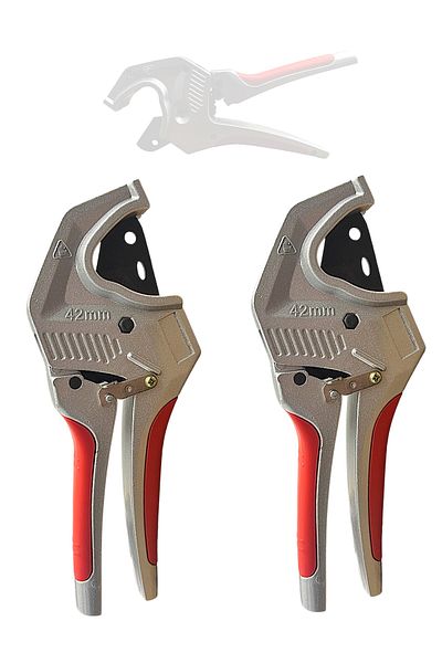 STANVOLT Pipe Cutter Scissor Pvc Pprc 42mm X2 Pcs