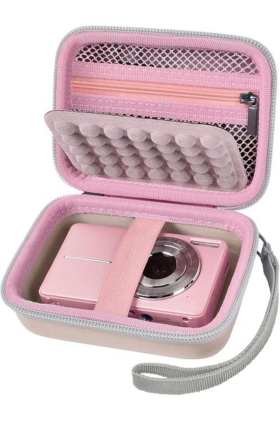 Choice Pink Digital Camera Case for CAMKORY/for Kodak Pixpro/for VAHOIALD/for Sony DSCW800 830/ for Canon P