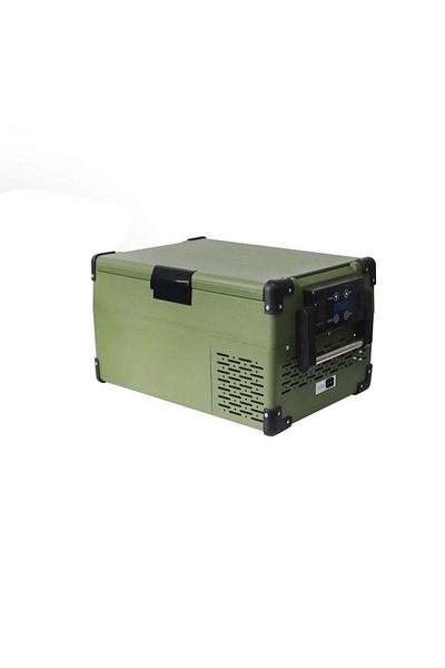 CoolFlow Portable Refrigerator for Camping Travel, Car dual charging for 25 liters S25