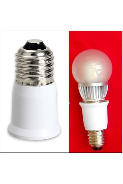 ALLOYSEED E27 to E27 Extension Base CLF LED Light Bulb Lamp Adapter Socket Converter Light Bulb Lamp Holder...