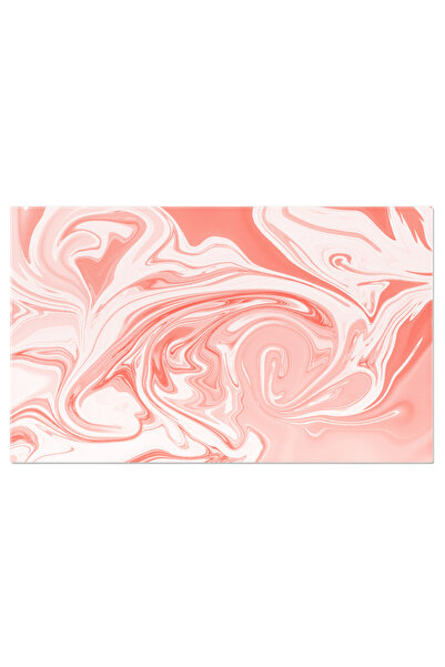 StoryGift Romania Tablou Canvas - Coral Si Marmura: Textura, Fundal, Design M...