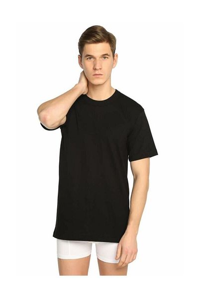 Tutku Men's Flexible Structure Zero-Collar Athlete Sweat 0105 Economical Pack of 6