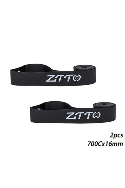 ZTTO 700c 16mm Black ZTTO 2Pcs MTB Road Bike Rim Tapes Premium PVC Rim Strips Wheel Tapes For 20 24 26 27