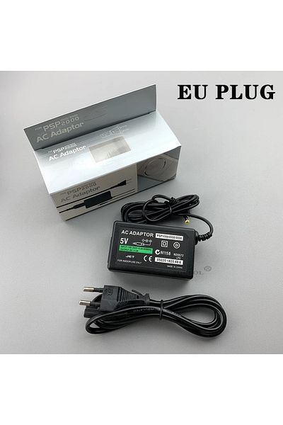 Choice EU PLUG For PSP1000 AC Power Adapter Home Wall Charger Power Supply Cord For PSP 1000 2000 3000 Game
