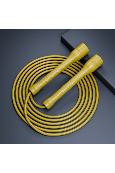 Choice حبل قفز احترافي T100-أصفر للأطفال والبالغين، حبل قفز سريع قابل للتعديل...