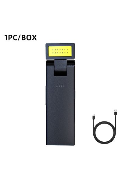 Choice Black Magnetic Work Light Rechargeable COB Flashlight Suitable for Night Work Emergency Lamp Night