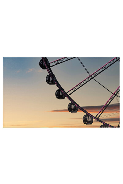 StoryGift Romania Tablou Canvas Munti In Vale Peisaj, Natura, Camp, Munti, Va...