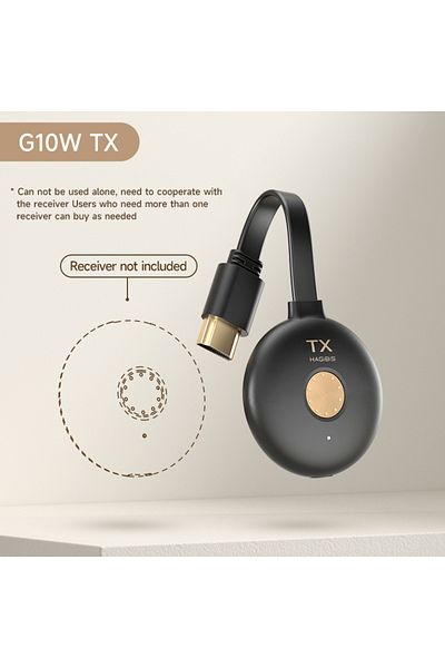 Choice Only Transmitter Hagibis Wireless HDMI-compatible Transmitter and Receiver Extender Kit Display Adap