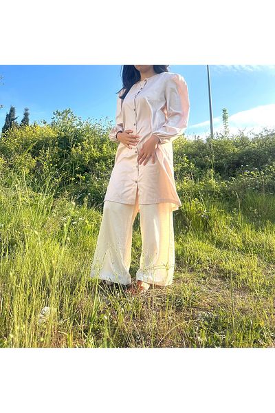 EMZEYN 6. Summer Loose Cotton Long Shirt Tunic – Modern and Stylish