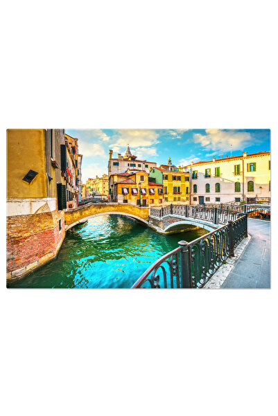 StoryGift Romania Tablou Canvas Venetia La Apus, America, Plaja, Liniste, Apu...