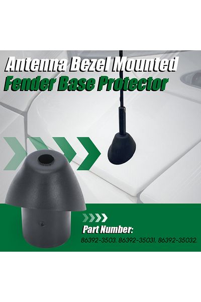Choice Rubber Antenna Bezel Mounted Fender Base Protector For Toyota FJ Cruiser 07-14 86392-3503 86392-3...
