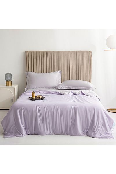 Choice 200X230cm 1.55kg Purple High Quality Cooling Blankets Smooth Air Condition Comforter Lightweight Sum