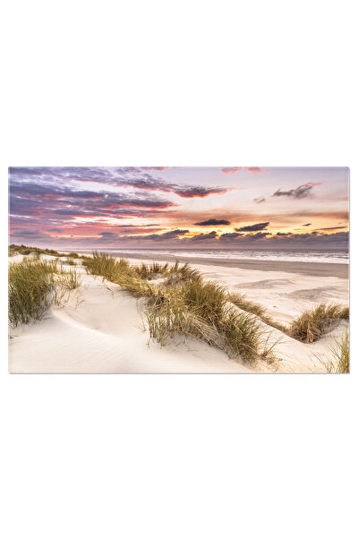 StoryGift Romania Tablou Canvas Cu Peisaj Maritim In Olanda - Dune Si Liniste La Marea Nordului