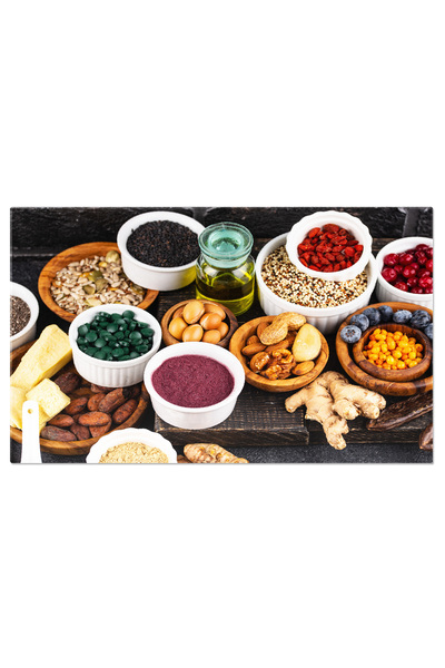 StoryGift Romania Tablou Canvas Superalimente Variate Si Suplimente Alimentar...